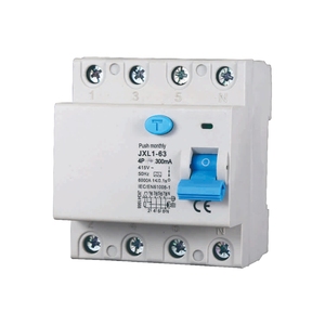 Interrupteur différentiel Gloca 4P 300mA 380V 6kA Classe A 25A pour les foyers - Product Image 1