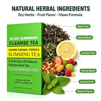 OEM pour adulte pour la perte de poids Thé amincissant aux herbes pour l'estomac plat et rapide Compléments de santé pour