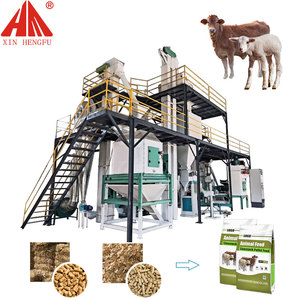 Large Farms Use 1-6 T/H Hemp Alfalfa <b>Grass</b> Production Line For Animal <b>Feed</b> Pellet - Product Image 1