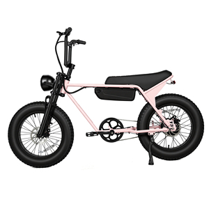 <span class=keywords><strong>Bicicleta</strong></span> Eléctrica con Llantas Gruesas, Estilo Retro, <span class=keywords><strong>Ruedas</strong></span> de 20 Pulgadas, Motor de Alta Potencia, Batería Extraíble, Stock en la UE y EE. UU. - Product Image 3