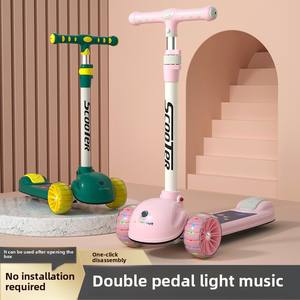 Vente en gros de <span class=keywords><strong>trottinette</strong></span> amovible pour bébé, matériau en acier, pliable et pliable, pour garçons et filles de 1 à 12 ans - Product Image 5