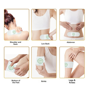 Feuilles d'armoise jetables en vrac, coussinets chauffants parfumés pour les soins de santé, sensation de chaleur douce pour la relaxation quotidienne, 10 patchs par boîte - Product Image 4