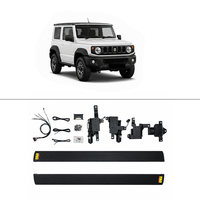 Marchepieds électriques pour Suzuki Jimny 07-19, marchepieds rétractables intelligents, alliage d'aluminium, installation sans perçage, WEIJIA