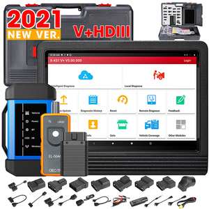 Nuevo módulo LAUNCH X431 V + HD III HD3 24V herramienta de diagnóstico de camiones pesados actualización gratuita diagnóstico en línea trabajo con X431 V +/pro3 - Product Image 5