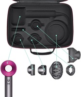Sac de rangement pour étui en EVA pour outil à coque rigide personnalisé pour accessoires de sèche-cheveux Dyson HD08 pochette de transport de voyage