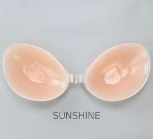 Soutien-gorge médical nu personnalisé en silicone, demi-corset plongeant, soutien-gorge adhésif pour robe à coupe basse - Product Image 2