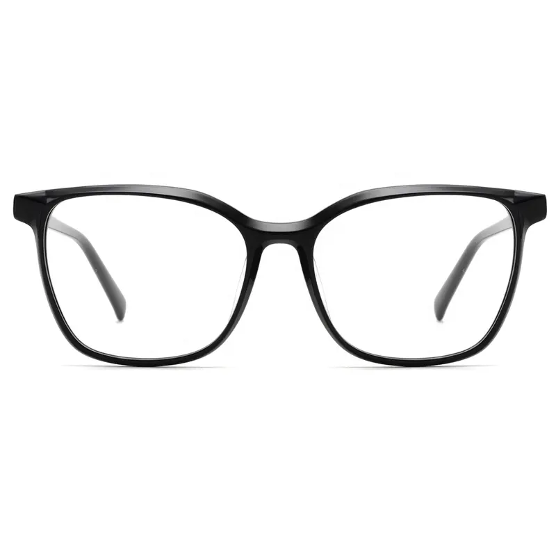 ZOWIN Model 1786 square acetate optical frame acetate eyeglasses custom logo frame ready stock glasses repairable hinge