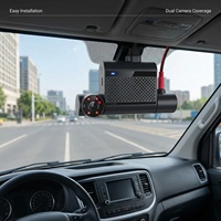 4G GPS Dual Channel Car DVR 1080P FHD Perekam Video Depan dengan Streaming Langsung dan Perekaman Berulang untuk Taksi, Kendaraan Penumpang, dan Armada