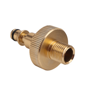 Conector de latón de acoplamiento rápido tipo espuma Mingou para adaptador de boquilla de lavadora de alta presión para lavado de autos - Product Image 5