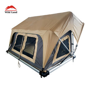 Tente de toit de voiture pour camping en plein air, imperméable, à coque souple, pour les voyages en <span class=keywords><strong>Normandie</strong></span>, pour 2 à 3 personnes, toutes saisons - Product Image 4