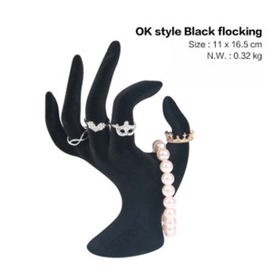 Hand Model Ring <span class=keywords><strong>Display</strong></span> Chủ Đổ Xô Vòng Đeo Tay Tổ Chức Đứng Matte Lưu Trữ Đồ Trang Sức Sơn Mài Trang Sức Bao Bì & Hiển Thị - Product Image 4