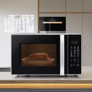Horno Microondas de Encimera de Acero Inoxidable de Alta Calidad, 25L, 240V/50HZ, Control Digital, con Bloqueo para Niños, Fácil de Usar - Product Image 3