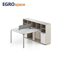 EGROspace Mobilier Moderne et Élégant : Table Extensible et Poste de Travail Modulaire Combiné pour Bureau