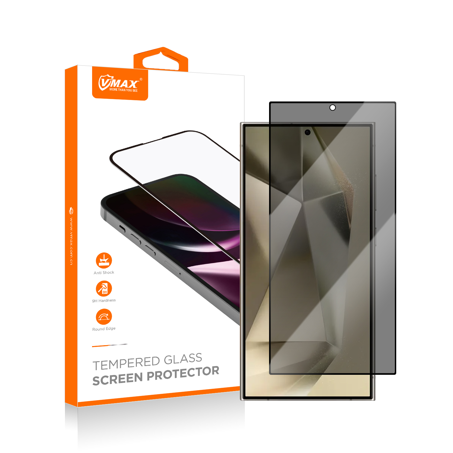 con scatola di imballaggio