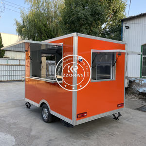 Chariots <span class=keywords><strong>de</strong></span> crème glacée à café Hot Dog Petit camion <span class=keywords><strong>de</strong></span> nourriture Remorques <span class=keywords><strong>de</strong></span> restauration rapide d'extérieur entièrement équipées Remorque <span class=keywords><strong>de</strong></span> restauration mobile à vendre - Product Image 3