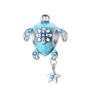 เครื่องประดับ zircon จี้รูปกวางหิ่งห้อยและผีเสื้อที่มีแสงสว่างสำหรับสร้อยข้อมือทองแดงชุบเงิน - Product Image 5