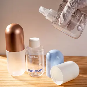 100ml סיטונאי מותאם אישית עור טיפול בקבוקי אריזת מהות טיפוח עור קרם ריק בקבוק