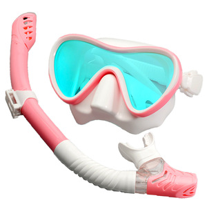 Nuovo Design ad alta definizione professionale attrezzatura subacquea Silicone Snorkel maschera Set nuoto immersioni abbigliamento per adulti - Product Image 6