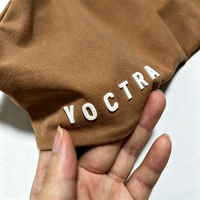 Étiquette de vêtement auto-adhésive lavable Chenshi personnalisée en silicone 3D thermocollante, découpe laser, impression par transfert thermique pour logo