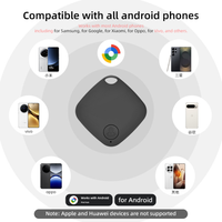 Rastreador Global sin Conexión para Google Find Hub, Etiqueta de Localización de Dispositivos Android con Red Crowd-Find para Llaves, Mochilas y Carteras