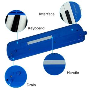 Teclado portátil para exteriores, instrumento Musical <span class=keywords><strong>Melodica</strong></span> 37 teclas, dedo pulgar, Melodion ABS, Color <span class=keywords><strong>azul</strong></span>, <span class=keywords><strong>Melodica</strong></span> Sinomusik, logotipo personalizado - Product Image 5