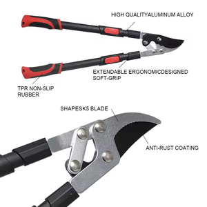 HA1903S-3 <strong>Loppers</strong> Customized Garden Tool <strong>Telescopic</strong> Extension Handle Bypass <strong>Tree</strong> Trimmer High Branch <strong>Loppers</strong> - Product Image 6