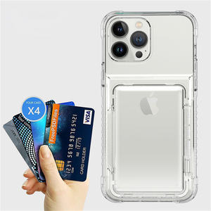 Nouvel étui portefeuille antichoc en TPU+PC avec fente pour cartes à <span class=keywords><strong>clapet</strong></span> pour 17 <span class=keywords><strong>Pro</strong></span>, design personnalisé anti-chute - Product Image 6