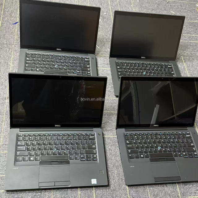Touchscreen Factory price for Dell E7480 E7490 i5 i7 7gen 256G used Business laptop Lightweight portable Office student computer