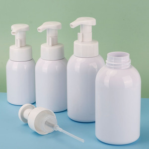 300ML Witte PET Pompfles voor Gezichtsreiniger & Handdesinfectiemiddel, 500ml inhoud, Zeefdruk, Optie voor aangepast logo, Cosmetische kwaliteit - Product Image 3