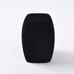 Parabrisas de espuma para micrófono de entrevista Logotipo de canal personalizado Impreso Grabación en vivo Cubierta de micrófono de felpa - Product Image 4