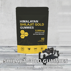 Gomitas de Shilajit del Himalaya al por Mayor, Sabor a Bayas Mixtas, Antioxidante, Mejora la Energía, la Salud del Corazón y la Circulación Sanguínea, 100% Natural, Herbal para Adultos - Product Image 2