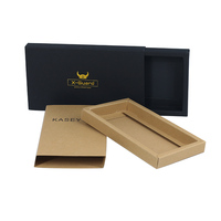 Boîte à tiroir en kraft / Boîte d'emballage pour étui de téléphone portable / Boîte d'emballage pour étui de téléphone portable