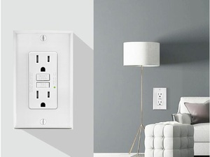 Tường ổ cắm USA ul nhà sản xuất mạch điện nguồn cung cấp ngoài trời 15A chống xáo trộn 125V tường gfi ổ cắm - Product Image 4