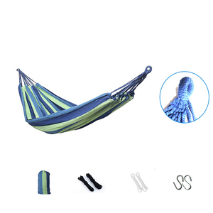 Commercio all'ingrosso della fabbrica di alta qualità all'aperto portatile tela amache campeggio amaca - Product Image 4