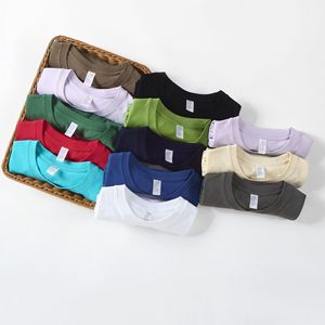 เสื้อยืดผ้าฝ้าย100% สำหรับผู้ชายเสื้อยืดสีขาวหนาลำลองว่างเปล่าโลโก้ตามสั่ง250gsm - Product Image 1