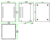 BDA 40006-(W195) Fer robuste High Tech et meilleures ventes. Rendement standard et élevé, panneau de carte PCB incorporé