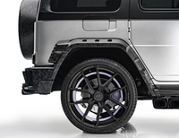 Nouveautés 2025 Style MSY Arches de roues en carbone forgé noir mat pour Mercedes-Benz Classe G G63 G500 W464 W465 2019-2025