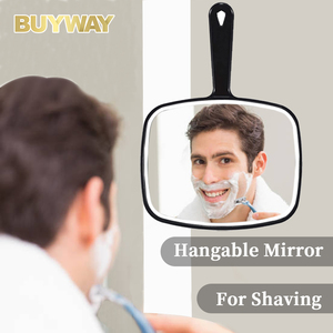 กระจกแต่งหน้าขนาดกะทัดรัดพกพาสำหรับผู้หญิงใช้ในร้านทำผมขนาดพกพาใช้ในกระเป๋าเครื่องสำอาง - Product Image 4