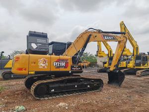 Maquinaria de Construcción Usada, Excavadora Usada Sany SY215C, Excavadora de Orugas de 21 Toneladas, Excavadora Usada Sany Sy 215 para Excavación con Certificación CE - Product Image 1