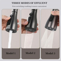Robinet de cuisine intelligent ELOILO à régulation automatique par induction, avec capteur, affichage numérique, bec extractible à 360 degrés, poignée unique