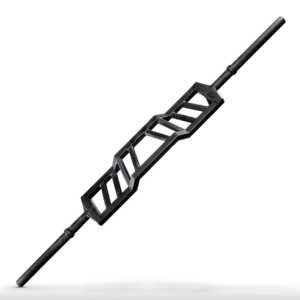 Barra de Pesas HALA-B26 para Gimnasio, Barra con Agarre Curvo, Barra Suiza, Barra Multiagarre - Product Image 1