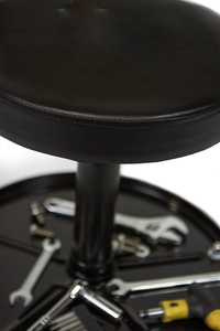 <span class=keywords><strong>Taburete</strong></span> de asiento rodante de mecánico ajustable para reparación conveniente de motocicletas, herramienta de vehículo, <span class=keywords><strong>taburete</strong></span> de tienda de garaje con ruedas - Product Image 6