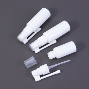 Factory Custom 25ml 30ml Plastic Empty HDPE Nasal Mist Spray Bottles Medical <strong>Throat</strong> <strong>Sprayer</strong> Oral Nasal Spray Bottles - Product Image 1