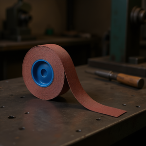 Rouleau de toile abrasive en corindon Ttake Ab1050 50x50000 mm pour ponçage des métaux - Product Image 3