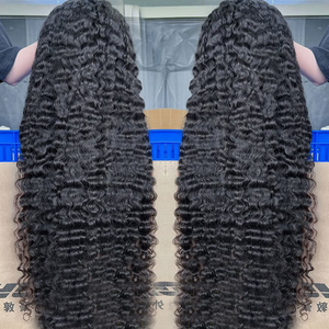 Parrucche di <span class=keywords><strong>Capelli</strong></span> Umani Vergini Brasiliani Grezzi con Frontale HD e Chiusura in Pizzo, <span class=keywords><strong>Capelli</strong></span> Ricci Birmani, 100% Vergini con Cuticole Allineate - Product Image 2