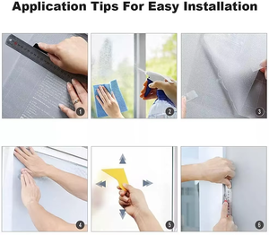 Film de fenêtre <span class=keywords><strong>en</strong></span> PET à rainures, anti-explosion, épaissi, teinté, pour banques et bâtiments commerciaux - Product Image 6