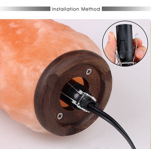 Cable de alimentación plano de 2 pines E26 E27 con interruptor para portalámparas de mesita de noche y farol colgante - Product Image 2