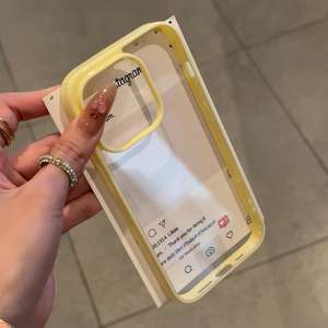 Coque pour iPhone 16 Pro Max, coque de téléphone transparente en acrylique de couleur bonbon, deux en un, protection intégrale anti-chute - Product Image 6