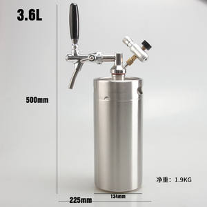 Mini fût de bière en acier inoxydable pour Nitro Cold Brew Coffee - Product Image 3