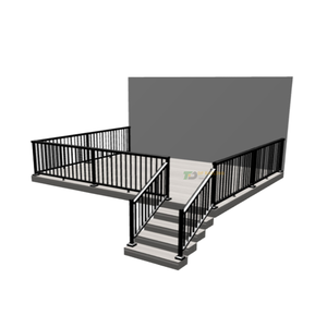 Design de balustrade extérieure DIY de haute qualité pour garde-corps de balcon et rampes de pont avec protection UV - Product Image 1
